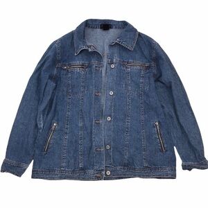 Ashley Stewart Jean Jacket